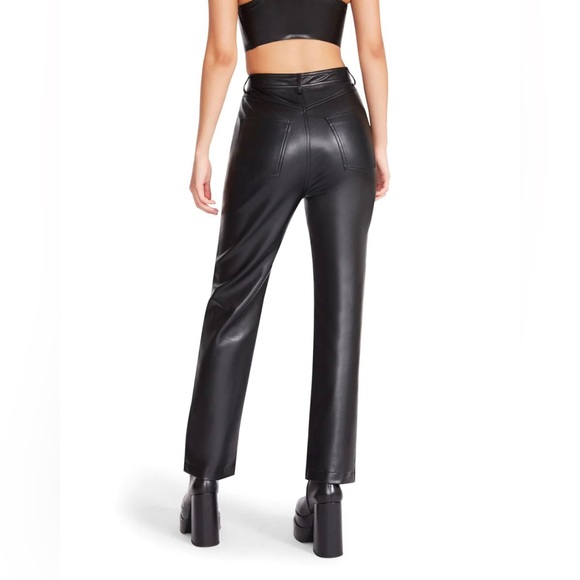 Steve Madden faux leather pants - Picture 2 of 9